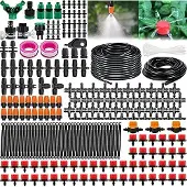 Zimtky Garten Bewässerungssystem Kit 340Pcs, 70M Automatische Tropfanlage