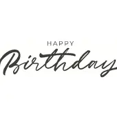 Duni 240 Tissue-Servietten 33 x 33 cm Happy Birthday 3-lagig
