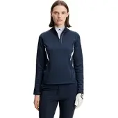 J.Lindeberg J. LINDEBERG Layer Selena 1/2 Zip, navy/weiss