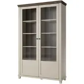 Masseno VITRINE EVANDRO 200 / 126 cm in Beige