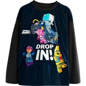 Lego Wear kidswear LWTAJ 707 - T-shirt Long Sleeve black (995) 110