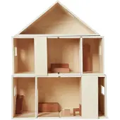 Ferm Living Puppenhaus - Toro - Natural - - One Size - Puppenhauser