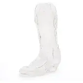 Seletti Bootie-Vase aus Kristall – 10064