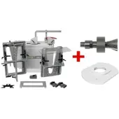 Lignatool LT080 Set Complet inkl. Konus-Wendeplattenfräser 15° & Arret...