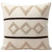 Deco-raum DEKOKISSEN Tribal Pattern Beige 45x45 cm mit Füllung