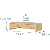 Relaxdays Monitorständer