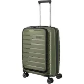 Travelite Trolley "AIR BASE Reisekoffer Hartschale" 43 l 4 Rollen widerstandsfähiges Material und cleverer Innenaufteilung
