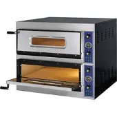 GGF Pizzaofen E-Start Line mit zwei Kammern für 8 Pizzen à 320 mm, 8,4 kW, 900x785x750 mm (BxTxH) (PP0002432)