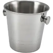 Genware Mini-eiseimer Aus Edelstahl 10 Cm