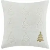 Möbel Kraft Kissen Weihnachten , weiß , Maße (cm): B: 45