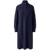 OUI Strickkleid in darkblue | Gr.: 38