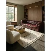 KADIMA DESIGN Shaggy-Teppich Pflegeleicht Creme 140x200 cm - ATRIO