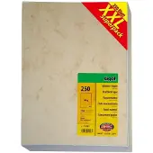 Sigel Marmor-Papier "XXL Superpack", A4, 90 g-qm, Feinpapier beige, beidseitig marmoriert