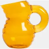 Home Studyo Karaffe Emily Amber Glass