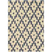 Ferm Living Geschirrtuch Ikat Ink Blue/Off-White – 70 x 50 cm