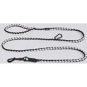 HAY - Dogs Leash Braided Adjustable - M/L - Black/White