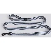 HAY - Dogs Leash-Flat - M/L - Blue and white stripe