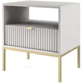 Masseno NACHTTISCH STELLARE 54/56/39 cm Grau