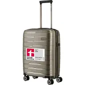 Travelite Air Base 4 Wiel Trolley S champagne metallic