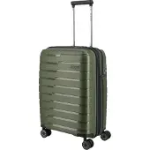 Travelite Trolley "AIR BASE Reisekoffer Hartschale" 43 l 4 Rollen widerstandsfähiges Material und cleverer Innenaufteilung