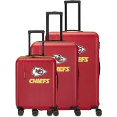 Travelite NFL - 4-Rollen-Trolley Set 3tlg. (Kansas City Chiefs)