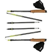Silva - Trailstöcke aus Carbon - Running Poles Carbon Z Fixed - Größe 130 cm - Gelb