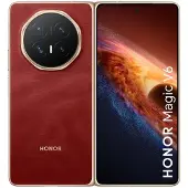 Honor MAGIC V6, 16,6 cm (6.52"), 2420 x 1080 Pixel, 16 GB, 512 GB, 50 MP, Rot