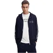 Armani Exchange für Herren. 8NZMSHZ9N1Z1583 Marineblaues Stretch-Sweatshirt (L), Lässig, Polyester