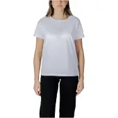 Armani Exchange für Damen. XW000830AF10356U0002 Kurzarm-T-Shirt weiß (S), Lässig, Baumwolle