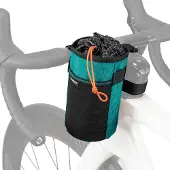 Qunature Fahrrad Lenkertasche Trinkflaschenhalter 1L Fahrradtasche für Wasserflasche, Blau