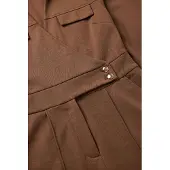 Aaiko Damen Jumpsuits Vion Vis 147 - Bruin - Größe M
