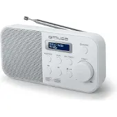 Muse M-109 DBW, Tragbar, DAB+, FM, PLL, 87,5 - 108 MHz, 174.928 - 239.2 MHz, Automatischer Suchlauf, Automatische Speicherung, LCD