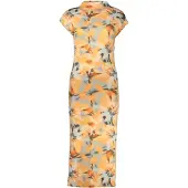Desigual Sommerkleid Martha 26SWVK48 Gelb Slim Fit