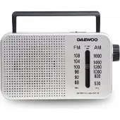 Daewoo Dw1122 Tragbares Radio One Size / EU Plug 220V One Size