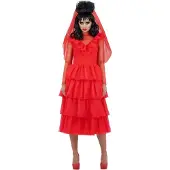 Smiffys Beetlejuice Lydia Braut Kostüm