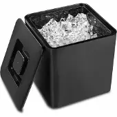 Drink Square Eisbehälter Schwarz 10 l
