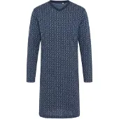 Hajo Nachthemd in Dunkelblau | Gr.: 3XL