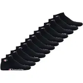 Champion Unisex Socken, 12er Pack - Quarter Socken, Basic, Logo