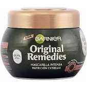 Garnier Original Remedies Mascarilla Oliva Mítica 300ml, Frauen, trockenes Haar, Empfindliches Haar, Alle Farben, 300 ml, Ernährung, Reparatur, Olivenöl