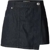 Urban Classics Damen Jeansrock, hellblau, gewaschen. Größe: 29