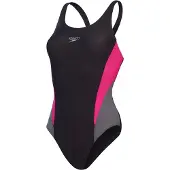 Speedo Colourblock Splice 2.0 Muscleback Badeanzug Damen 42