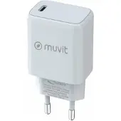 Muvit For Change Pd 25w Usb-c-ladegerät Durchsichtig Durchsichtig One Size