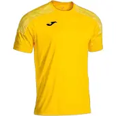 Joma Championship Viii Kurzarm-t-shirt Gelb M Mann Gelb M