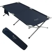 Northix Faltbares Campingbett mit Tragetasche, 150 kg