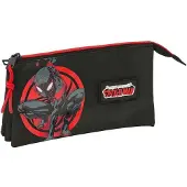 Marvel Miles Morales Dreifach-Federmäppchen, Schwarz