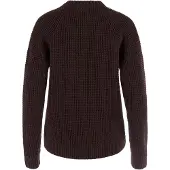 Fjall Raven - Women's Övik Waffle Knit - Wollpullover Gr M schwarz