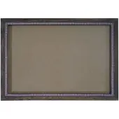 Mendler Bilderrahmen T249, Fotorahmen Holzrahmen Wand-Rahmen, 26x36cm Shabby-Look Landhaus ~ braun