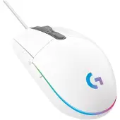 Logitech MOUSE USB OPTICAL G203/WHITE 910-005797