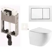 SAT Wand-WC Set für Einmauerung SIKOTZREX67B