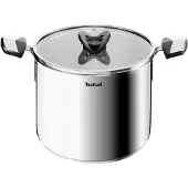 Tefal Emotion+ E3286145, Rund, Edelstahl, Edelstahl, Keine Beschichtung, Edelstahl, Keramik, Elektro, Gas, Halogen, Induktion, Versiegelte Platte